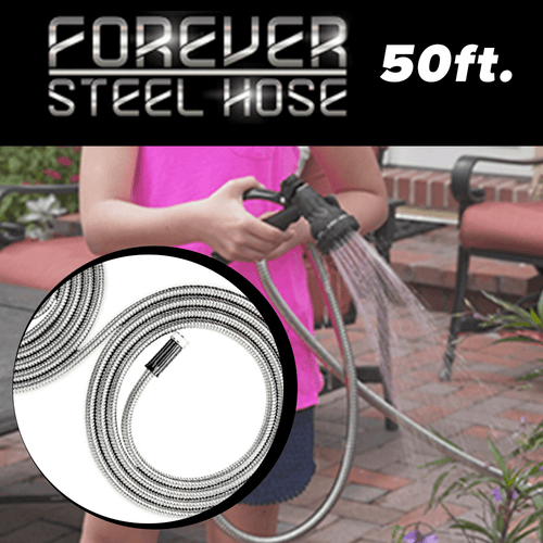 Forever Steel Hose – 50ft